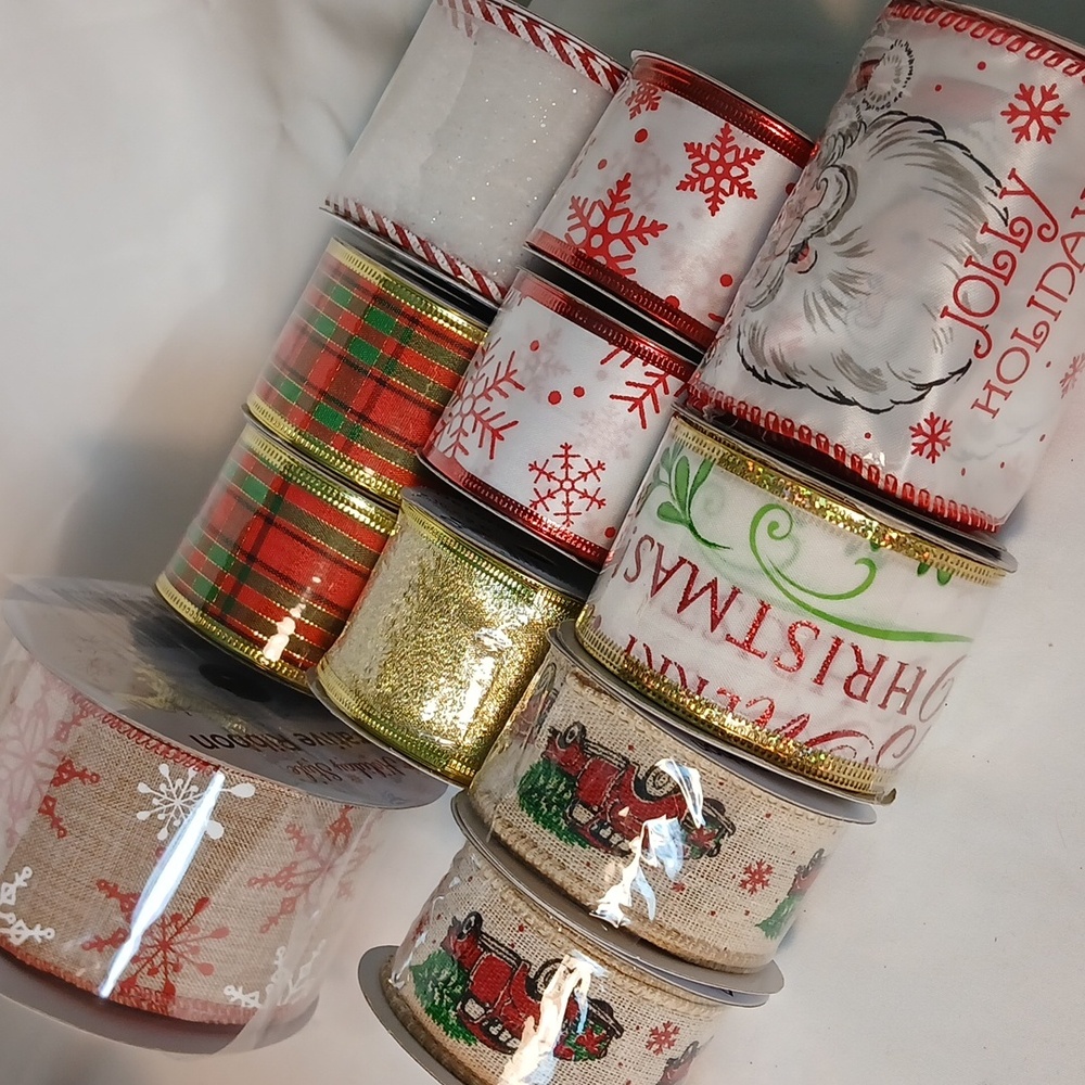 Wired Christmas Ribbon Bundle - Picture 2 of 11